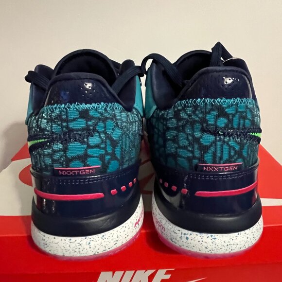 🔥 Nike Zoom LeBron NXXT Gen AMPD “South Beach” | Men’s 10.5 | NEW 🔥 - Picture 3 of 3